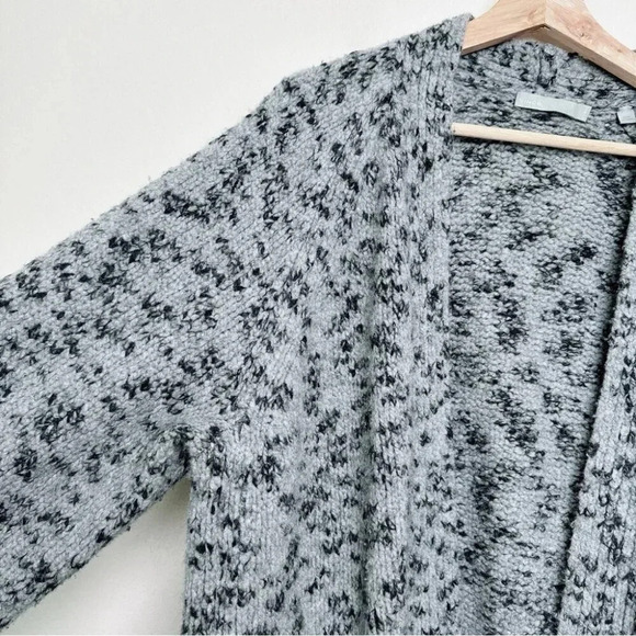 Vince Womens Size Medium Duster Robe Open Duster Cardigan Grey Color - Picture 5 of 12